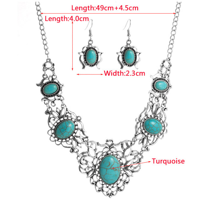 Enhance Style and Durability with Alloy Earring Necklace Set Collection