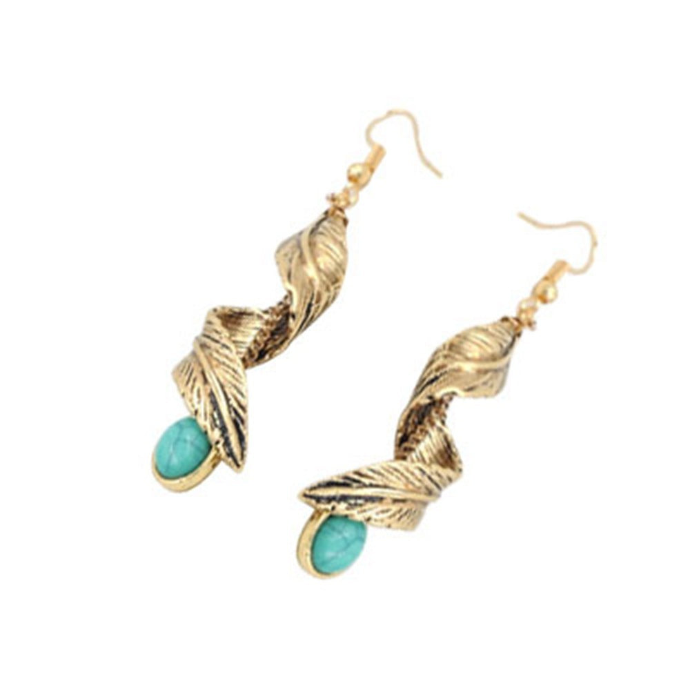 Embrace Bohemian Elegance: Vintage Turquoise Tassel Earrings for Every Occasion