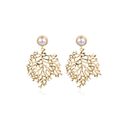 Elegant Coral-Shaped Earrings: Enhance Your Style with Unique Beauty