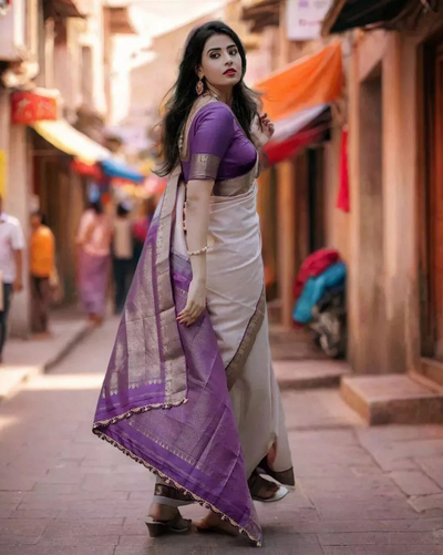 Traditional Kanjeevaram Saree Perfect for Festive Wear